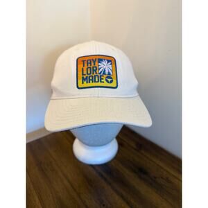 Taylor Made White Trucker Hat Adjustable